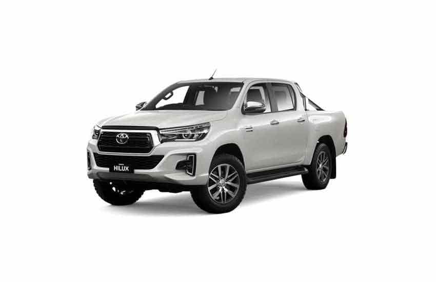 pickup Toyota Hilux new to rent on Samui