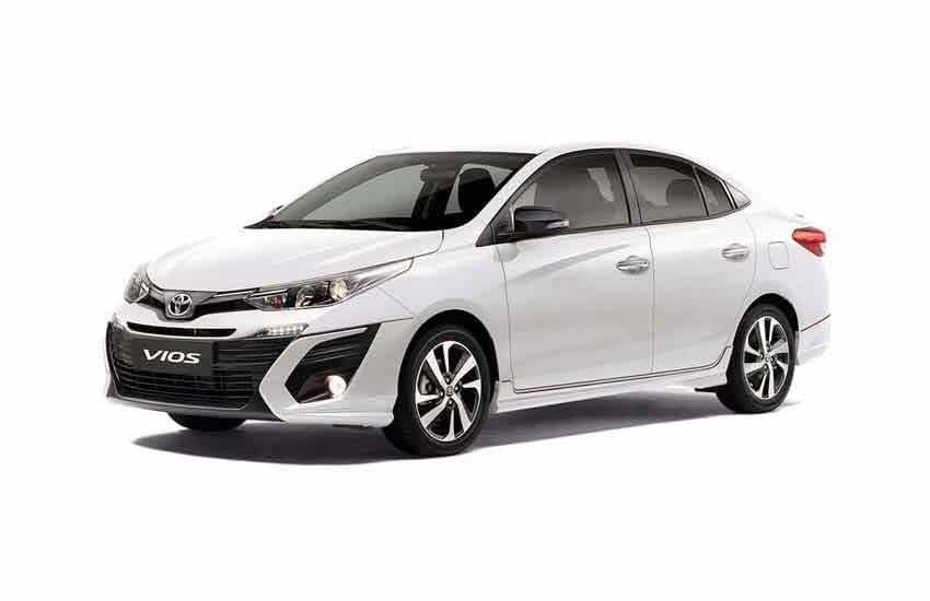 Vehicle Toyota Vios for rent in Samui