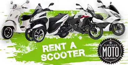 Scooters rental in Samui